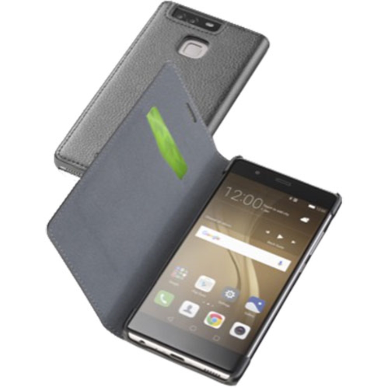 CELLULARLINE Custodia cover a libro per Huawei P9 Plus Cellular Line Book Essential nero